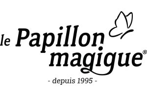 logo le papillon magique